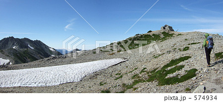 立山縦走・別山の山頂 574934