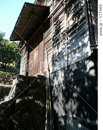 農作業小屋の写真素材