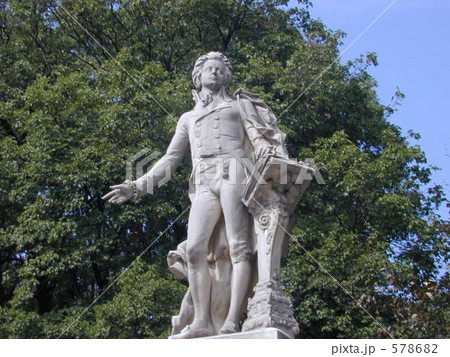 ウイーンにある楽聖モーツアルト像 578682