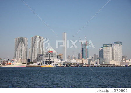 東京湾より晴海方面 579602