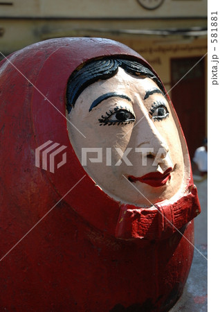 ビルマ ミャンマー 達磨の写真素材 [581881] - PIXTA