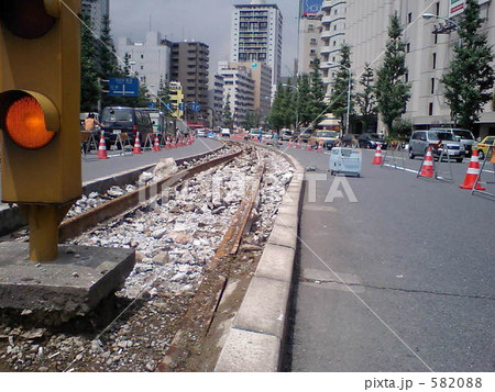 東町より都電のなごり 東町より都電のなごり 582088