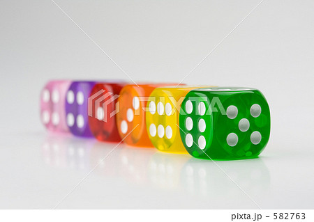 六色のサイコロ 582763