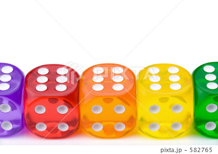 5色のサイコロ 582765
