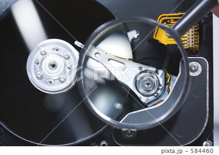 虫メガネでチェックディスクする 虫メガネでチェックディスクする 584460