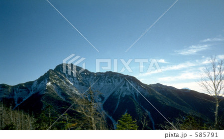 冬の塩見岳 585791