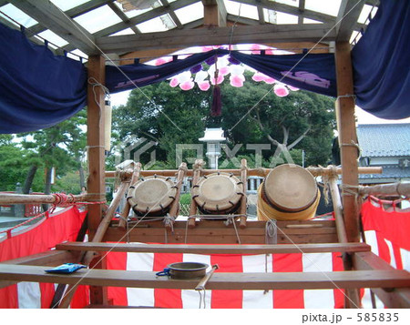 鎌倉鶴岡八幡宮の祭り太鼓 585835