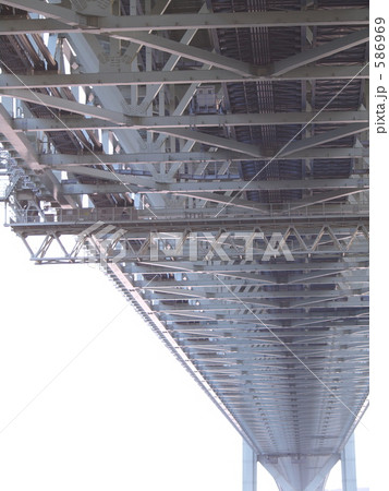 鉄骨　明石大橋 586969