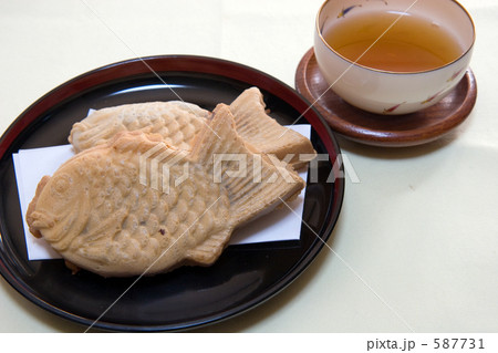 たい焼きとお茶 たい焼きとお茶 587731