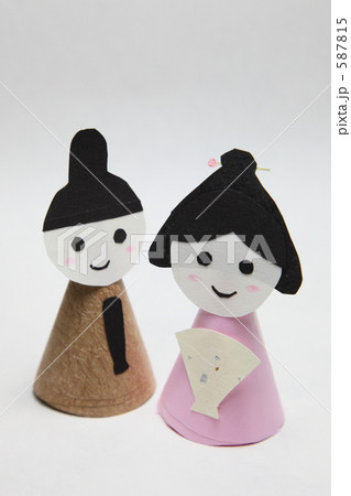 ひな祭り 手作りひな人形 ひな祭り 手作りひな人形 587815
