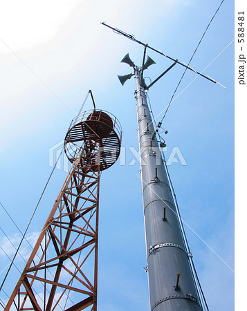 火の見櫓と有線放送 588481