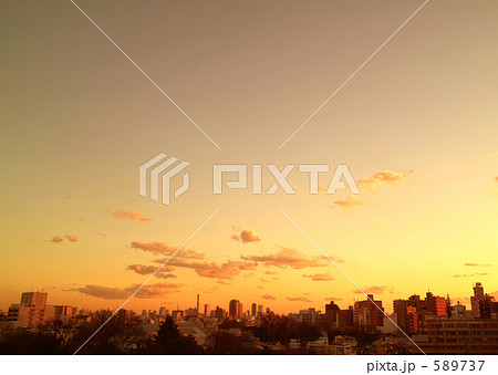 夕日 夕方 素材 写真 販売 フォト 画像 夕日 夕方 素材 写真 販売 フォト 画像 589737