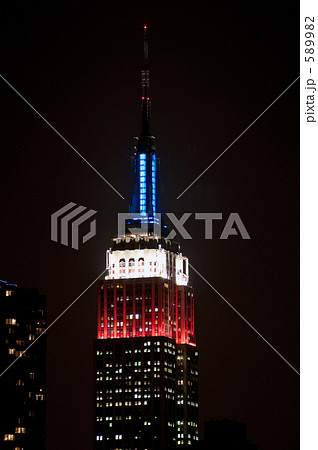 大統領就任日のエンパイアステートビル 589982