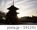 成田山の夕暮れ 591291