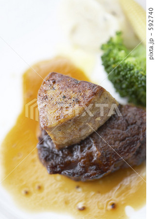 黒毛和牛フォアグラ添え 592740