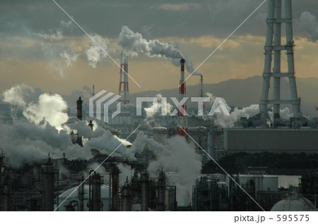 コンビナートの印象風景 595575