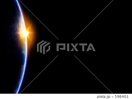 宇宙の夜明け　横版２ 596401