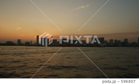 台場夕景② 596807