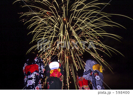 花火見物 花火見物 598400