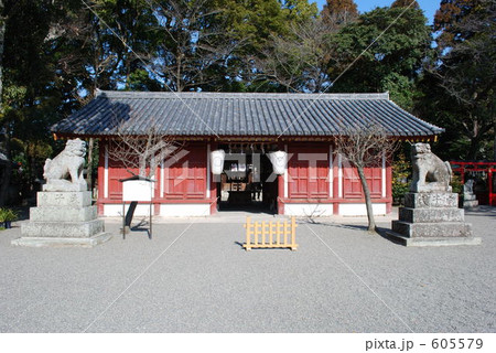 国宝指定の桜井神社拝殿 605579