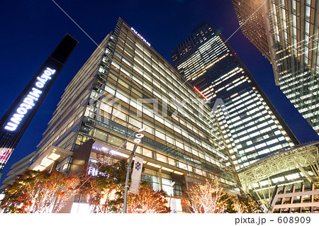 東京ミッドタウンの夜景 東京ミッドタウンの夜景 608909