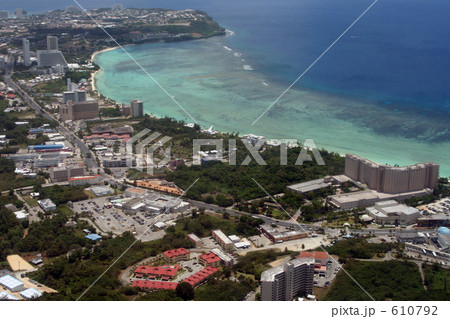 グアム・タモン湾上空 610792