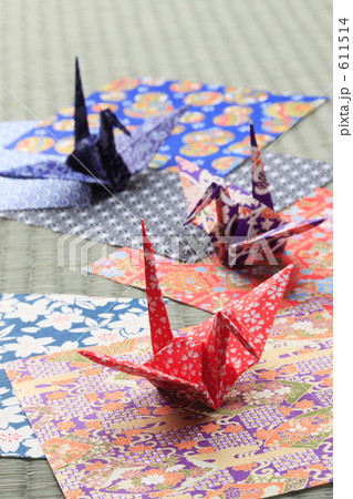 折り鶴 611514