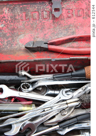 工具箱のスパナ 612544