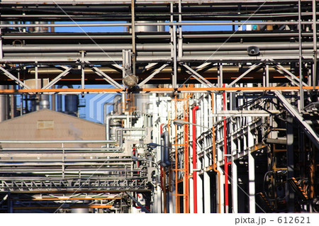 工場の配管 工場の配管 612621