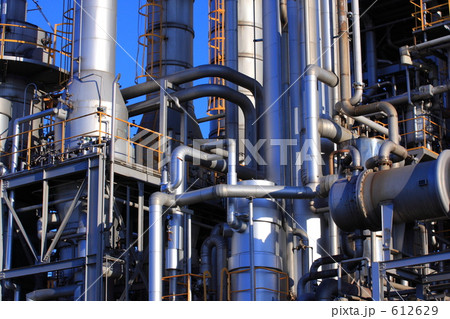 工場の配管 工場の配管 612629