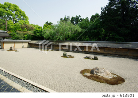 竜安寺の石庭ー3 竜安寺の石庭ー3 613901
