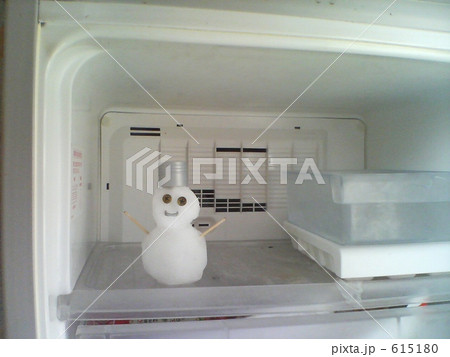 冷凍庫の雪だるま 615180