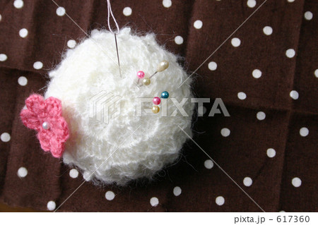 お花のピンクッション 617360