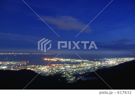 阪神間の夜景－1 617632