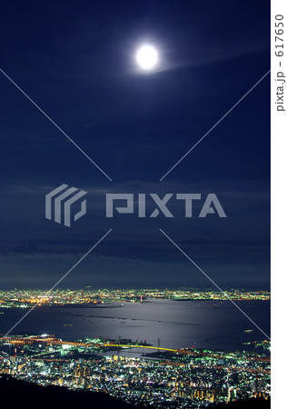 月夜の夜景 617650