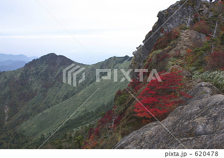 石鎚山の紅葉 620478