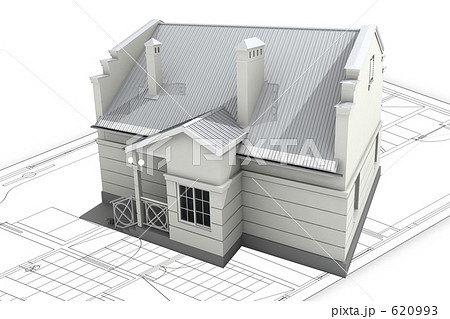 一戸建てレンダリング 620993