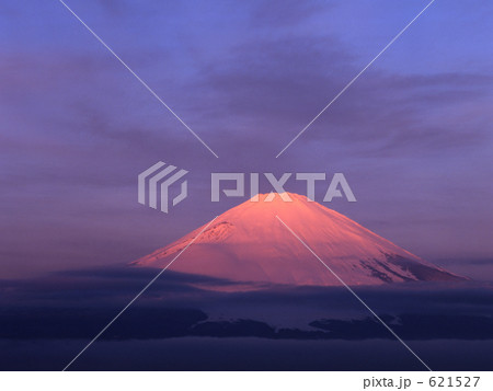 朝焼けの紅富士 621527