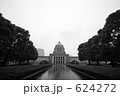 モノクロ　国会議事堂 624272