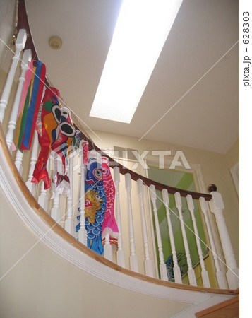 天窓と鯉のぼり 628303