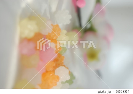 金平糖と桃の花 639304