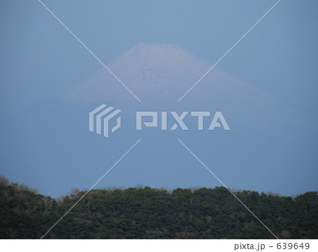 伊豆大島から見た富士山 639649