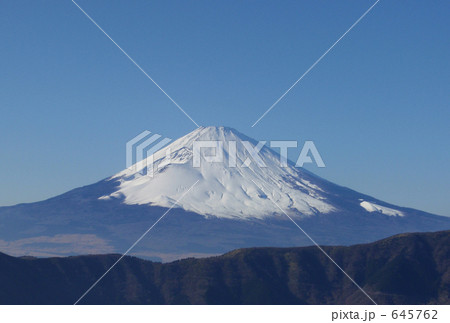 冬の富士山 645762