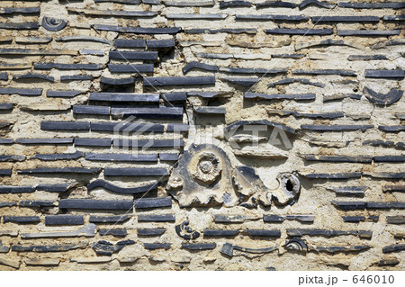 京都天竜寺の土壁 646010