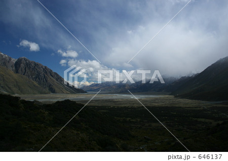 タスマン氷河 646137