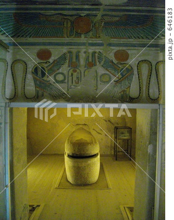 エジプト　ルクソール西岸王妃の谷　アメンヘルケプシェプ墓 646183