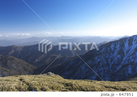 冬の剣山 647951