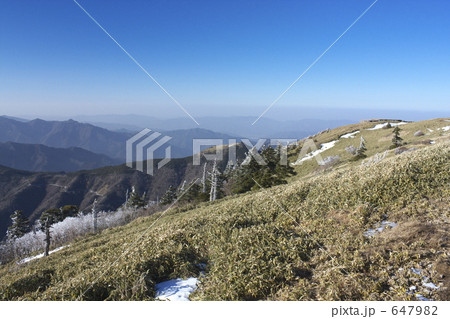 冬の剣山 647982