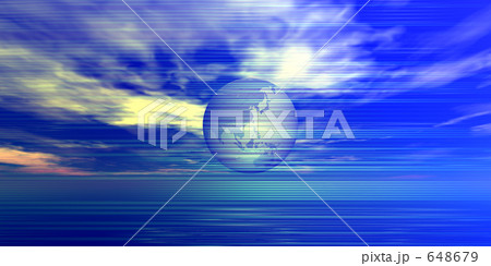 雲と地球 648679