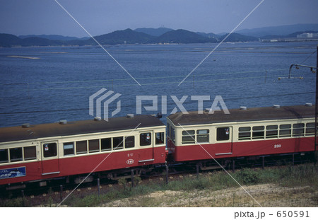琴電の旧型電車 650591